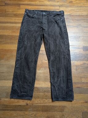 Men's Vintage '90s Levi's 501xx 40x32 Grunge Acid Wash Straight Leg Jeans